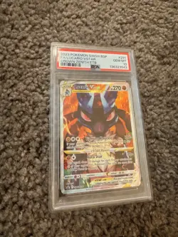 Pokemon Lucario VSTAR SWSH291 Crown Zenith ETB Holo Black Star Promo PSA 10 - Image 1