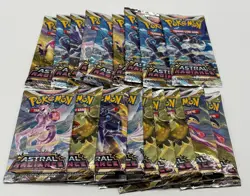Lot of (18) Pokemon TCG Astral Radiance Booster Packs Sealed - Image 1