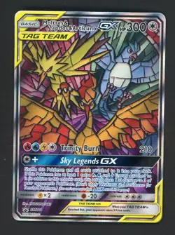 Moltres Zapdos Articuno SM210 Pokemon Sun Moon Promo 2019 - Image 1
