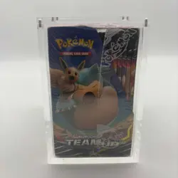 Pokemon TCG Sun & Moon Team Up Booster Box Sealed w/ Acrylic Case - Image 3