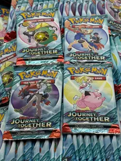 Lot of (108) Pokemon TCG Journey Together Booster Packs Sealed - Image 2