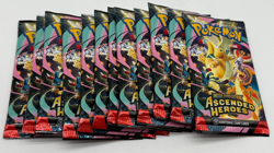 Lot of (12) Pokemon TCG Ascended Heroes Booster Packs Sealed - Image 1