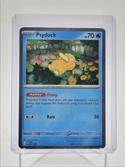 PSYDUCK 2025 POKEMON MEGA EVOLUTION BLACK STAR PROMO #007 Q5542 - Image 1