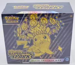 Pokemon TCG Scarlet & Violet Surging Sparks One Sealed Elite Trainer Box D Q0004 - Image 1