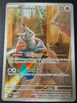 Mimikyu 75 Pokemon Paldean Fates Black Star Promo NM - Image 1
