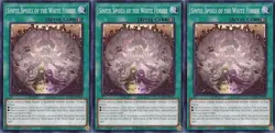 3x Sinful Spoils of the White Forest | SUDA-EN055 | Common | 1st | NM | YuGiOh - Image 1