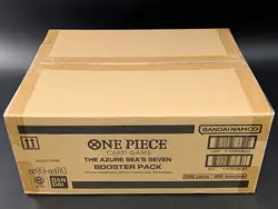 One Piece OP14-EB04 The Azure Sea's Seven English 12 Booster Box Case Sealed - Image 3