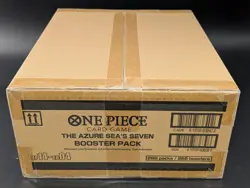 One Piece OP14-EB04 The Azure Sea's Seven English 12 Booster Box Case Sealed - Image 4