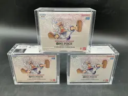 Lot (3) One Piece EN OP-05 Awakening of the New Era Booster Box Sealed w/Acrylic - Image 1