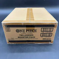 One Piece TCG English OP-08 Two Legends Booster Box Case Sealed - Image 1