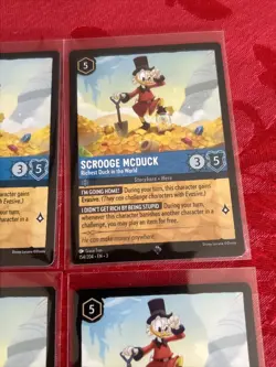 4x Disney Lorcana Inklands - Scrooge McDuck - Richest Duck in the World - x4 - Image 2