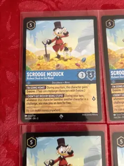 4x Disney Lorcana Inklands - Scrooge McDuck - Richest Duck in the World - x4 - Image 3