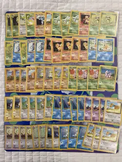 1999-2003 Vintage Pokemon Lot - 221 CARDS MULTI $2-8 1st Ed./Base/Jungle SLEEVED - Image 4