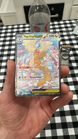 Mega Dragonite EX Full Art Holo Pokemon TCG Card 370 HP ASC Set 290/217 - Image 1