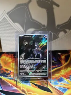 Pokemon Mewtwo SVP 052 Black Star Promo Scarlet & Violet Card - Image 1