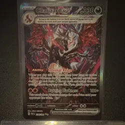 Pokemon Charizard ex 234/091 PAF Full Art Holo Rare Ability 330 HP Card - Image 1