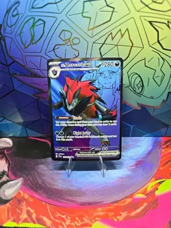 Pokemon Journey Together N's Zoroark EX Full Art Ultra Rare Card 175/159 - Image 2