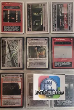 Lot Of 400+ Star Wars CCG Cards w/ 25 Rares - Unplayed NM - Mostly black border - Image 4