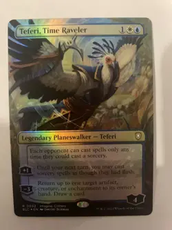 Teferi, Time Raveler (Borderless) Commander: Bloomburrow Foil - Image 1