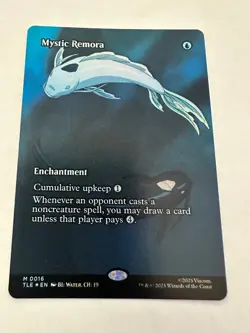 Mystic Remora M0016 Foil (Borderless) Avatar: TLE - Magic the Gathering NM - Image 1