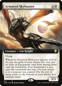 MTG Armored Skyhunter (Extended Art) - 617 / English / Near Mint - Image 1