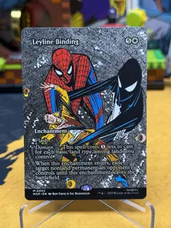 Leyline Binding - 2 - MTG: Marvel’s Spider-Man: Eternal - Borderless - Regular - Image 1
