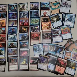 COMMANDER Magic Deck - Heaven to Earth = ARTIFACTS themed RED & BLUE Atog Attack - Image 2