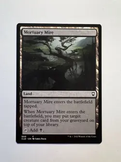 Mortuary Mire - MTG Commander Legends: Battle for Baldur's Gate - NM - Image 1