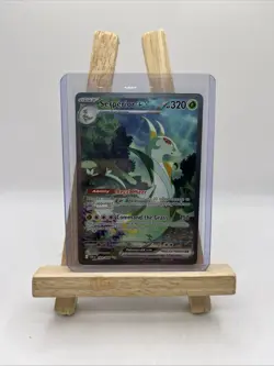 Pokemon TCG Serperior EX 164/086 Illustration Rare Holo Sv: Black Bolt Near Mint - Image 1