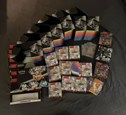 20 prismatic Pokemon booster bundles/surprise box (9 promo included) (No Packs) - Image 1