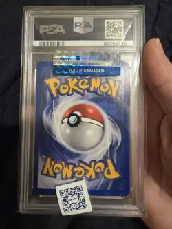 Pokemon Dark Charizard 4/82 1st Edition Holo Rare Swirl PSA 8 NM-MT - Image 3