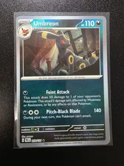 Umbreon 059/131 NM – Master Ball Holo – 2025 S&V TCG Pokemon Prismatic - Image 2