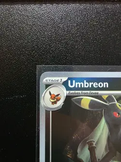 Umbreon 059/131 NM – Master Ball Holo – 2025 S&V TCG Pokemon Prismatic - Image 3