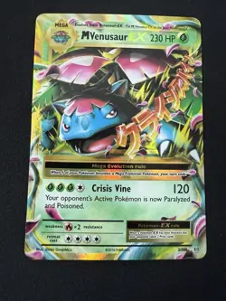 M Venusaur EX 2/108 Holo – Evolutions - Pokemon TCG NM - Image 1