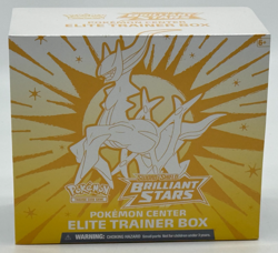 POKEMON CENTER EXCLUSIVE SWSH Brilliant Stars PC Elite Trainer Box SEALED - Image 1