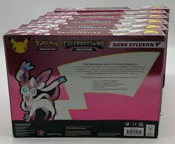 Lot of (6) Pokemon TCG Celebrations Collection Dark Sylveon V - Image 4