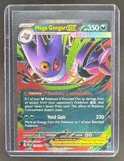 Mega Gengar ex 2025 Pokemon Phantasmal Flames #56 - Image 1