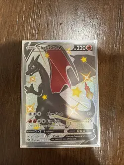 Pokemon Shiny Charizard V 079/073 Secret Rare Champion's Path - Image 1