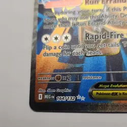 Pokemon Mega Kangaskhan EX 164/132 Me01 Ultra Rare Full Art Holo 300 HP - Image 3