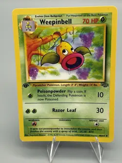 Pokemon Jungle WEEPINBELL 48/64 1st Edition - Image 1