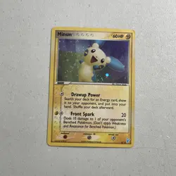 Pokemon TCG 2006 EX Trainer Kit 2 Plusle & Minun Card -- Minun 6/12 Holo Foil - Image 1