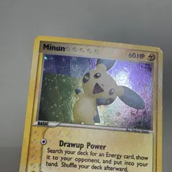 Pokemon TCG 2006 EX Trainer Kit 2 Plusle & Minun Card -- Minun 6/12 Holo Foil - Image 2