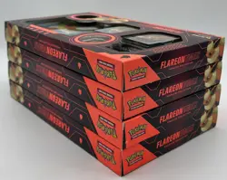 Lot of (4) Pokemon TCG Flareon VMAX Premium Collection - Image 3