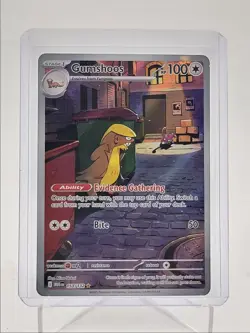 GUMSHOOS 2025 POKEMON MEGA EVOLUTION ILLUSTRATION RARE 153/132 Q5542 - Image 1
