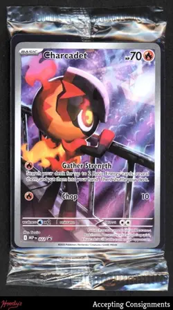 2025 Pokemon TCG Mega Evolution Black Star Promo #022 Charcadet SEALED - Image 1