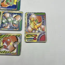 Pokemon Pocket Monsters Vending Machine Sticker Lot Of 4Holo Prism - Image 3