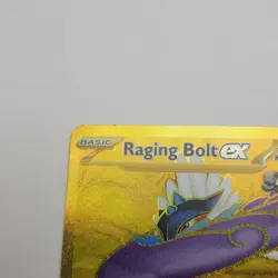 Pokemon Raging Bolt ex 218/162 SV05 Secret Rare Full Art Holo Basic 240 HP - Image 5