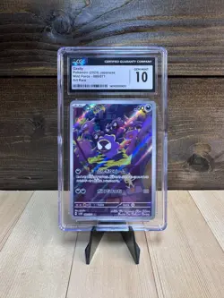 Gastly Pokemon TCG Wild Force 080/071 Art Rare Holo CGC 10 Japanese - Image 1