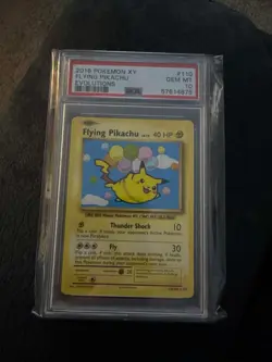 Pokemon Pickachu Pokemon Graded Pokemon Pickachu Thunder Shock Pokemon Flying - Image 1