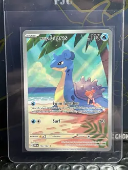 Pokemon Misty's Lapras 194/182 Destined Rivals Illustration Rare - Image 1